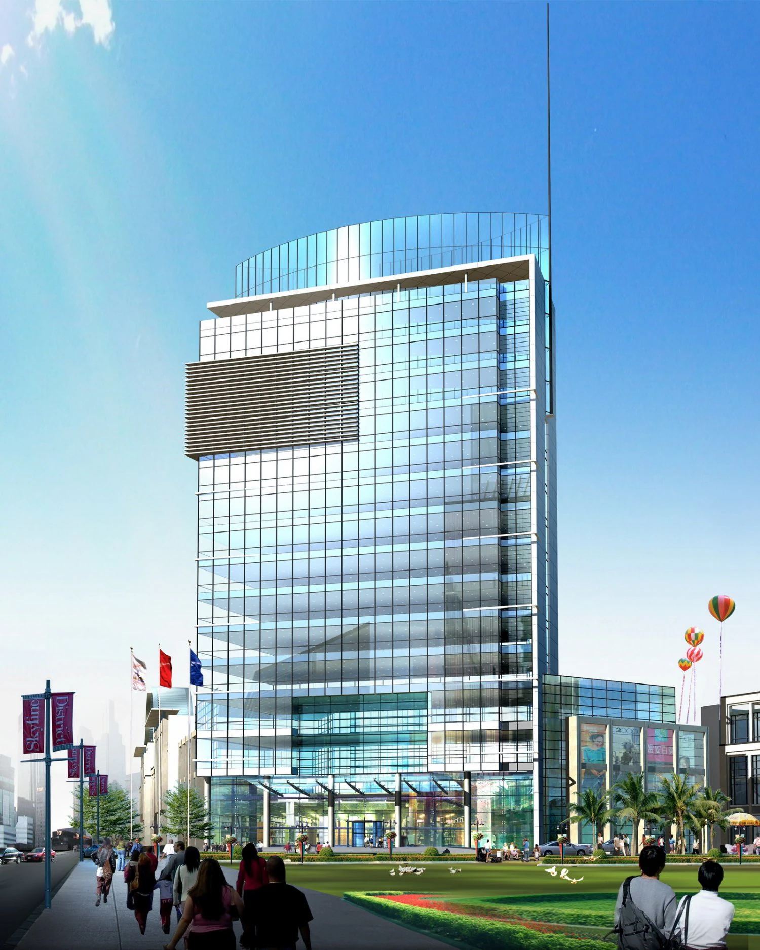 building 362 3D Model .c4d .max .obj .3ds .fbx .stl .blend 