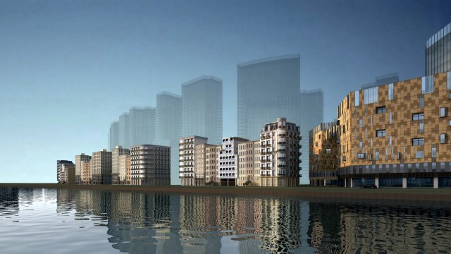 building 363 3D Model .c4d .max .obj .3ds .fbx .stl .blend 