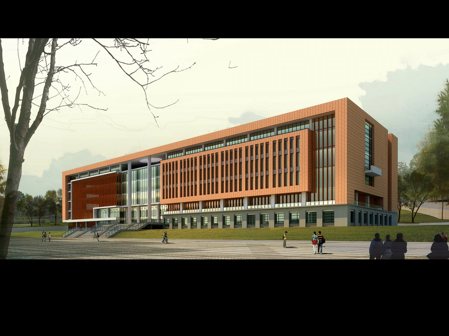 building 365 3D Model .c4d .max .obj .3ds .fbx .stl .blend 