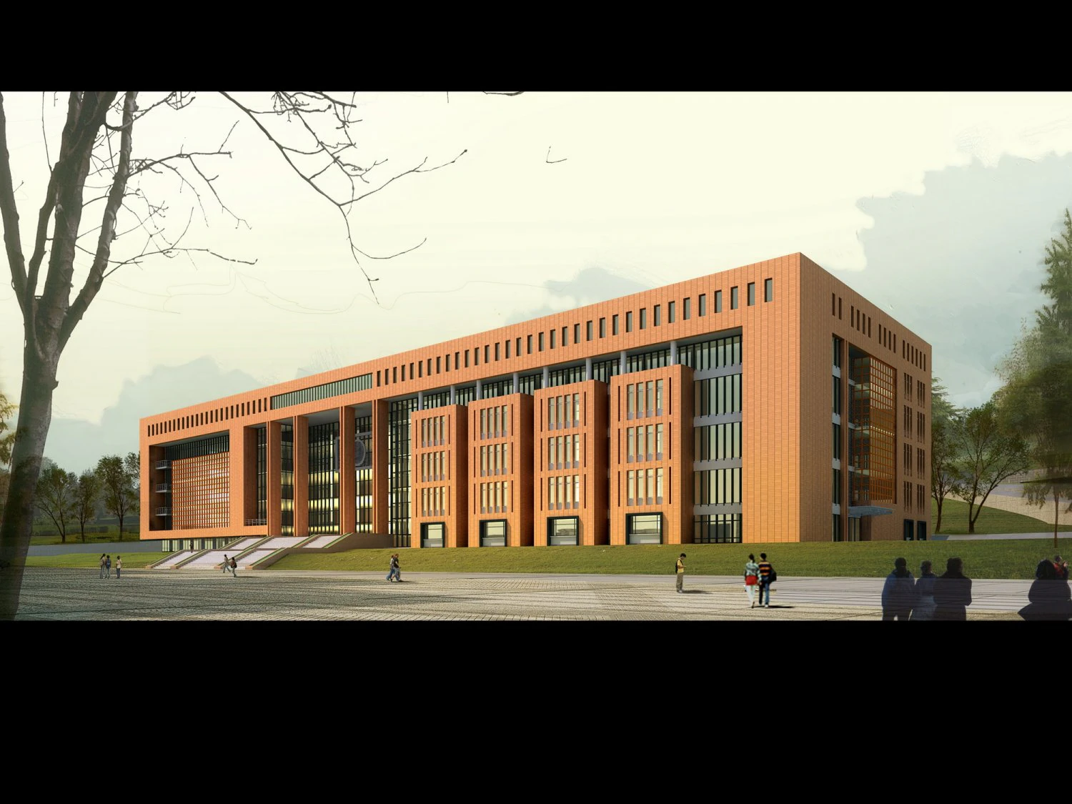 building 375 3D Model .c4d .max .obj .3ds .fbx .stl .blend 