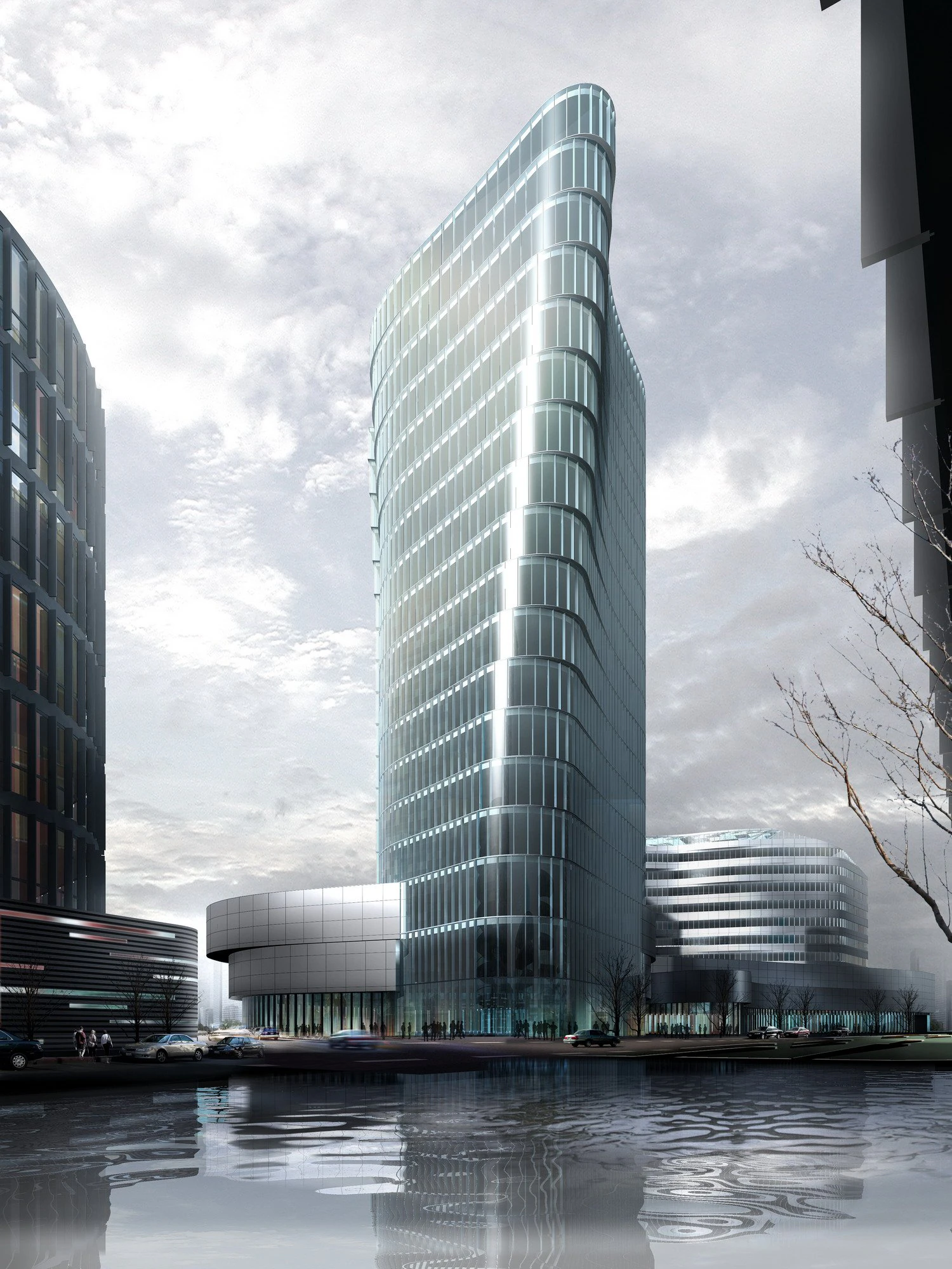 building 378 3D Model .c4d .max .obj .3ds .fbx .stl .blend 