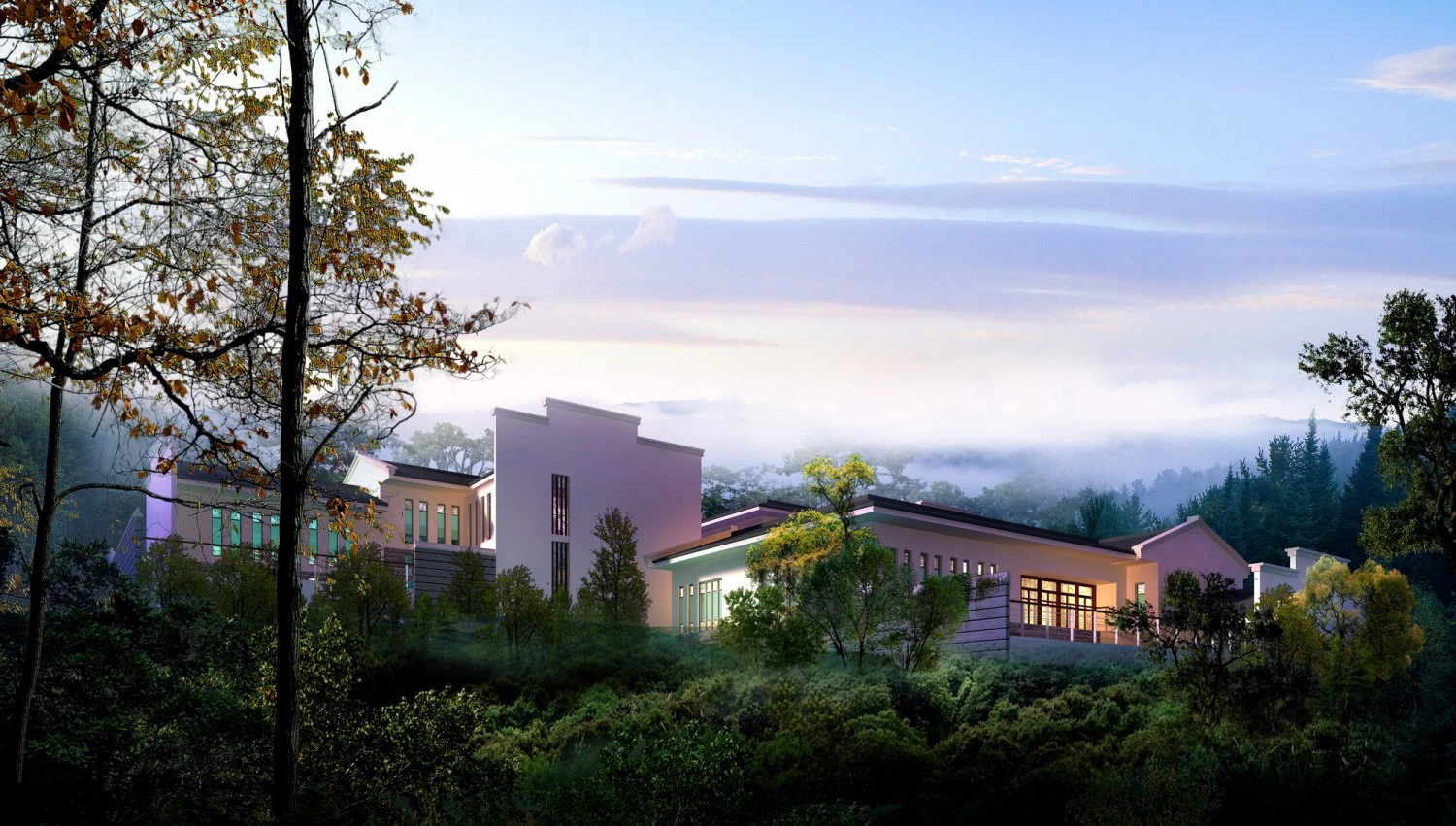 bangunan 388 Model 3D .c4d .max .obj .3ds .fbx .stl .blend 