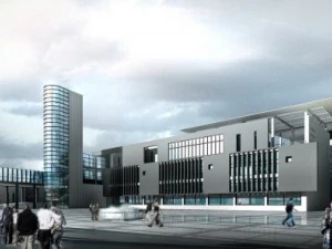 building 390 3D Model