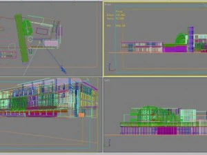 building 390 3D Model