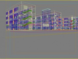 building 400 3D Model
