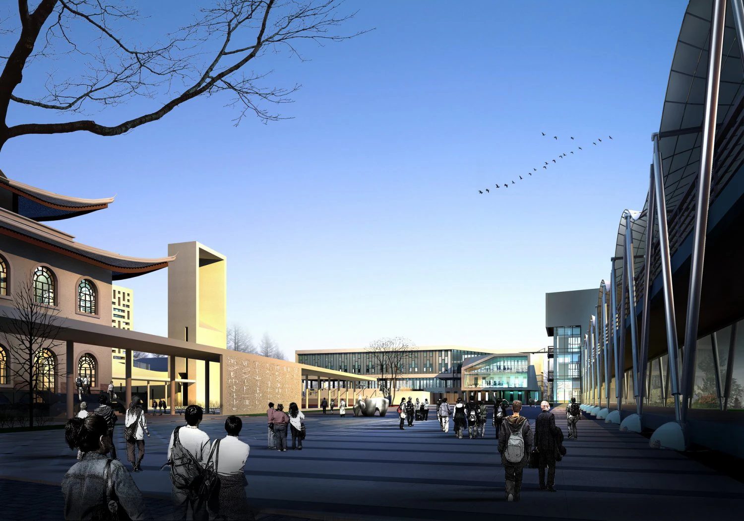 building 402 3D Model .c4d .max .obj .3ds .fbx .stl .blend 