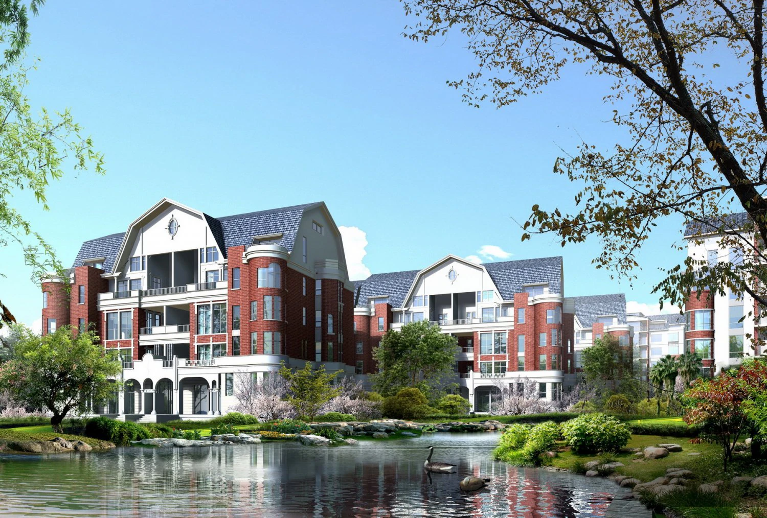 gedung 404 Model 3D .c4d .max .obj .3ds .fbx .stl .blend 