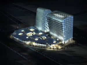 building 412 3D Model