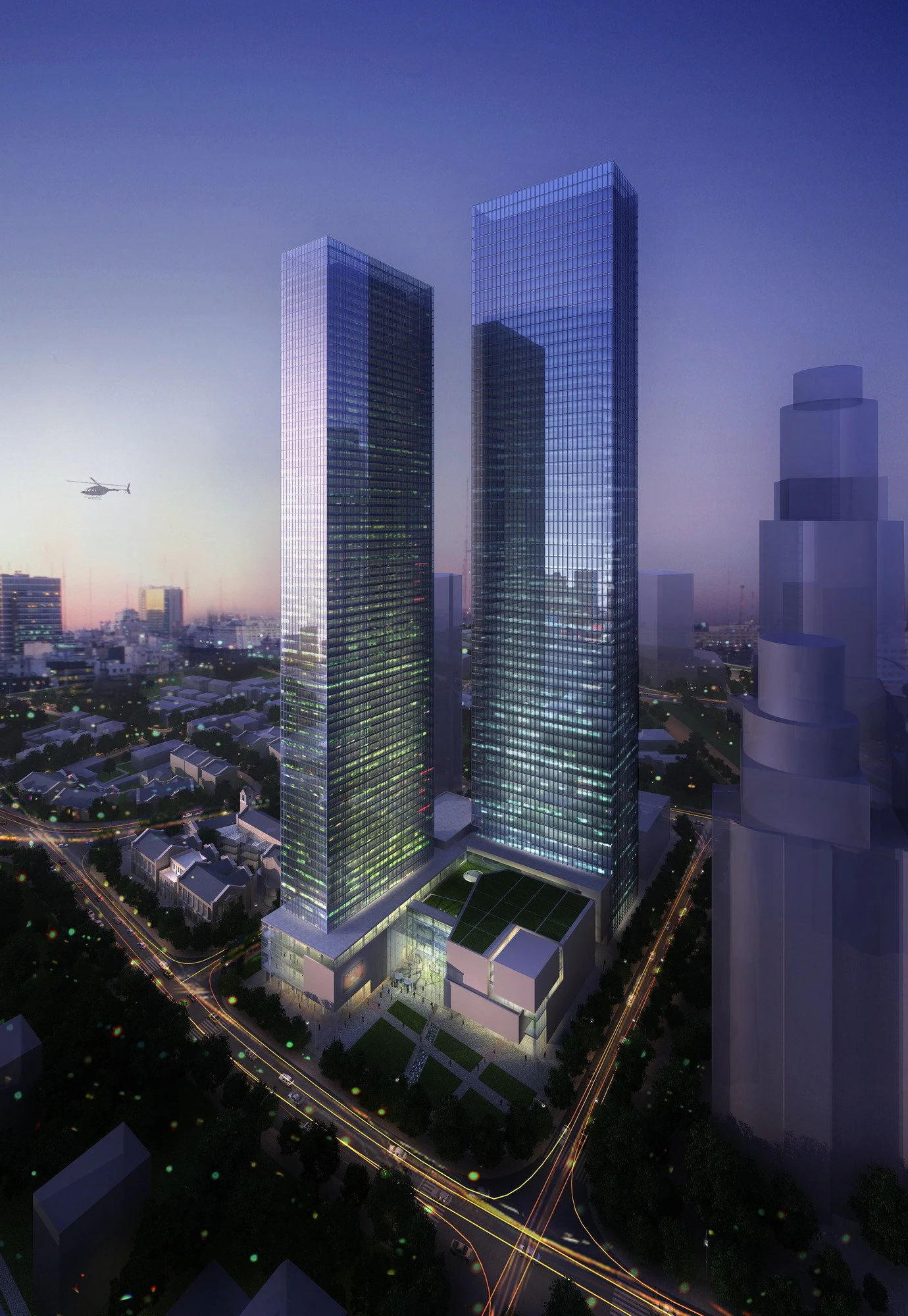 gedung 413 Model 3D .c4d .max .obj .3ds .fbx .stl .blend