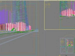 building 414 3D Model
