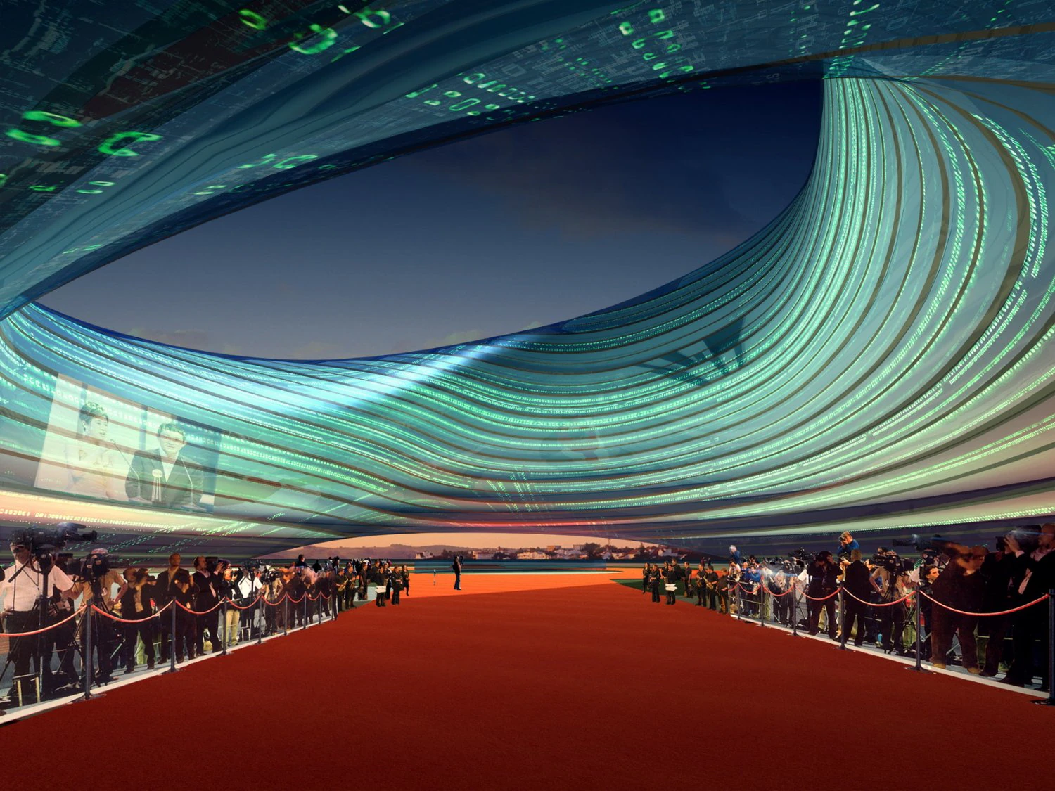 gedung 417 Model 3D .c4d .max .obj .3ds .fbx .stl .blend