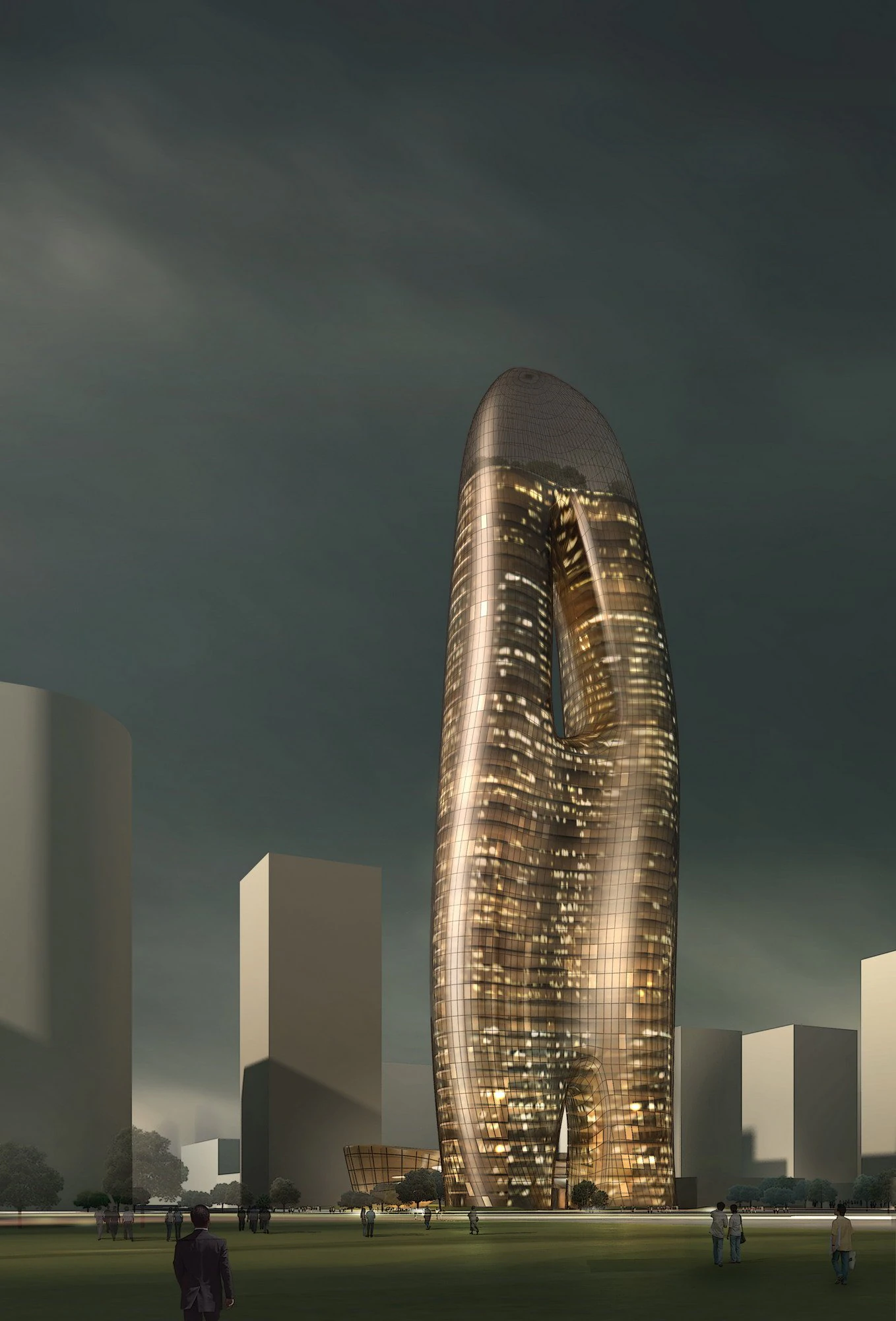 building 424 3D Model .c4d .max .obj .3ds .fbx .stl .blend 
