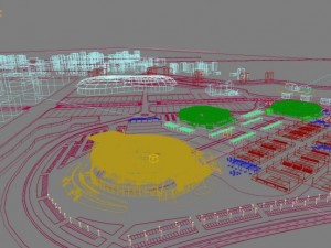 grand stadium 017 3D 模型