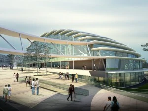 stadion besar 018 Model 3D