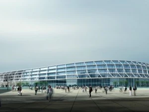 stadion besar 018 Model 3D