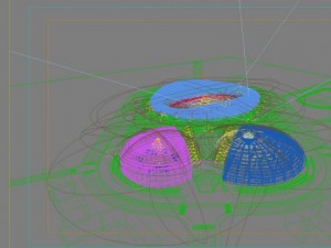 grand stadium 018 Model 3D