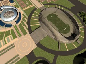grand stadium 019 3D Model