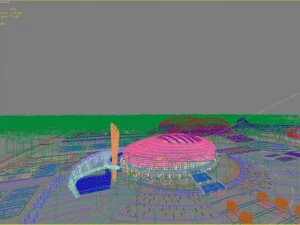 grand stadium 019 3D Model