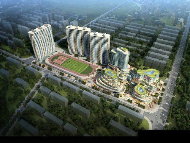 grand stadium 021 3D-Modell .c4d .max .obj .3ds .fbx .stl .blend 