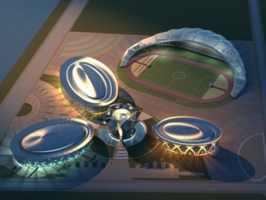 grand stadium 023 Model 3D
