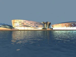 stadion besar 023 Model 3D