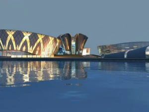 stadion besar 023 Model 3D