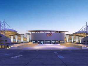 stadion besar 024 Model 3D