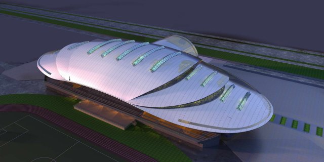 grand stadium 026 3Dモデル .c4d .max .obj .3ds .fbx .stl .blend 