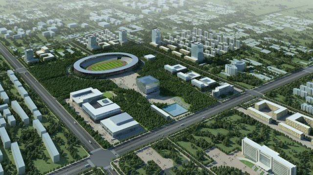 grand stadium 027 Model 3D .c4d .max .obj .3ds .fbx .stl .blend 