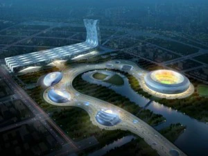 stadion besar 028 Model 3D