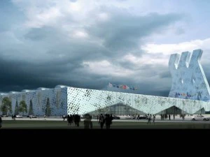 stadion besar 028 Model 3D