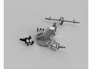 Ferrari 625 TRC Spider - Kit para carro - 0672 MDTR Modelo de Impressão 3D