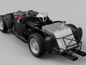 Ferrari 625 TRC Spider - Car Kit - 0672 MDTR 3D-printmodel