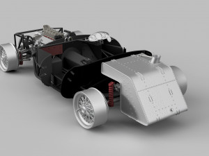 Ferrari 625 TRC Spider - Car Kit - 0672 MDTR 3D-printmodel