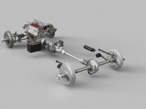 Ferrari 625 TRC Spider - Kit para carro - 0672 MDTR Modelo de Impressão 3D