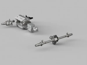 Ferrari 625 TRC Spider - Kit para carro - 0672 MDTR Modelo de Impressão 3D