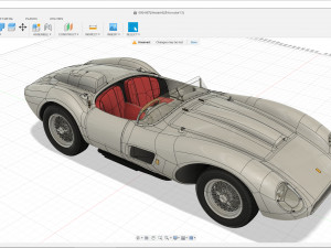 Ferrari 625 TRC Spider - Car Kit - 0672 MDTR 3D-printmodel