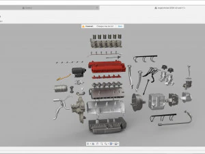 Ferrari 625 TRC Spider - Kit para carro - 0672 MDTR Modelo de Impressão 3D