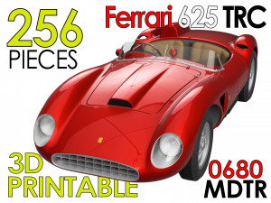 Ferrari 625 TRC Spider - Car Kit - 0680 MDTR 3D 프린트 모델