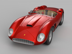 Ferrari 625 TRC Spider - Car Kit - 0680 MDTR 3D 프린트 모델