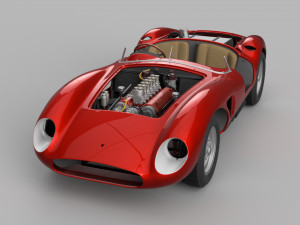 Ferrari 625 TRC Spider - Car Kit - 0680 MDTR 3D 프린트 모델