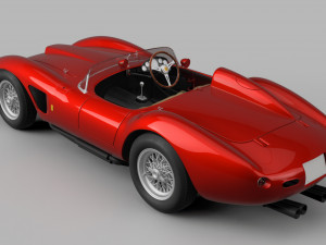 Ferrari 625 TRC Spider - Car Kit - 0680 MDTR 3D 프린트 모델