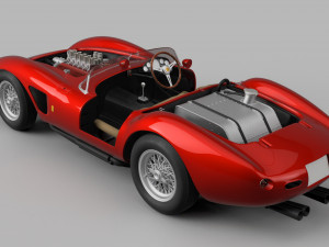 Ferrari 625 TRC Spider - Car Kit - 0680 MDTR 3D 프린트 모델