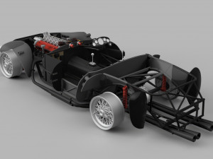 Ferrari 625 TRC Spider - Car Kit - 0680 MDTR 3D 프린트 모델