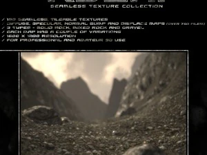 lets rock seamless texture pack CG Textures