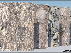 lets rock seamless texture pack Texturas CG