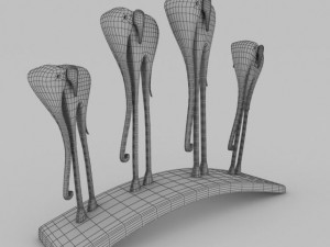 elephants 3D Model