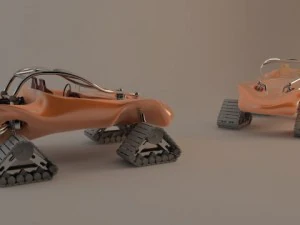 snow buggy 3D Model