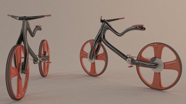 concept bicycle Modello 3D .c4d .max .obj .3ds .fbx .stl .blend 