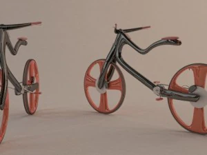 concetto di bicicletta Modello 3D